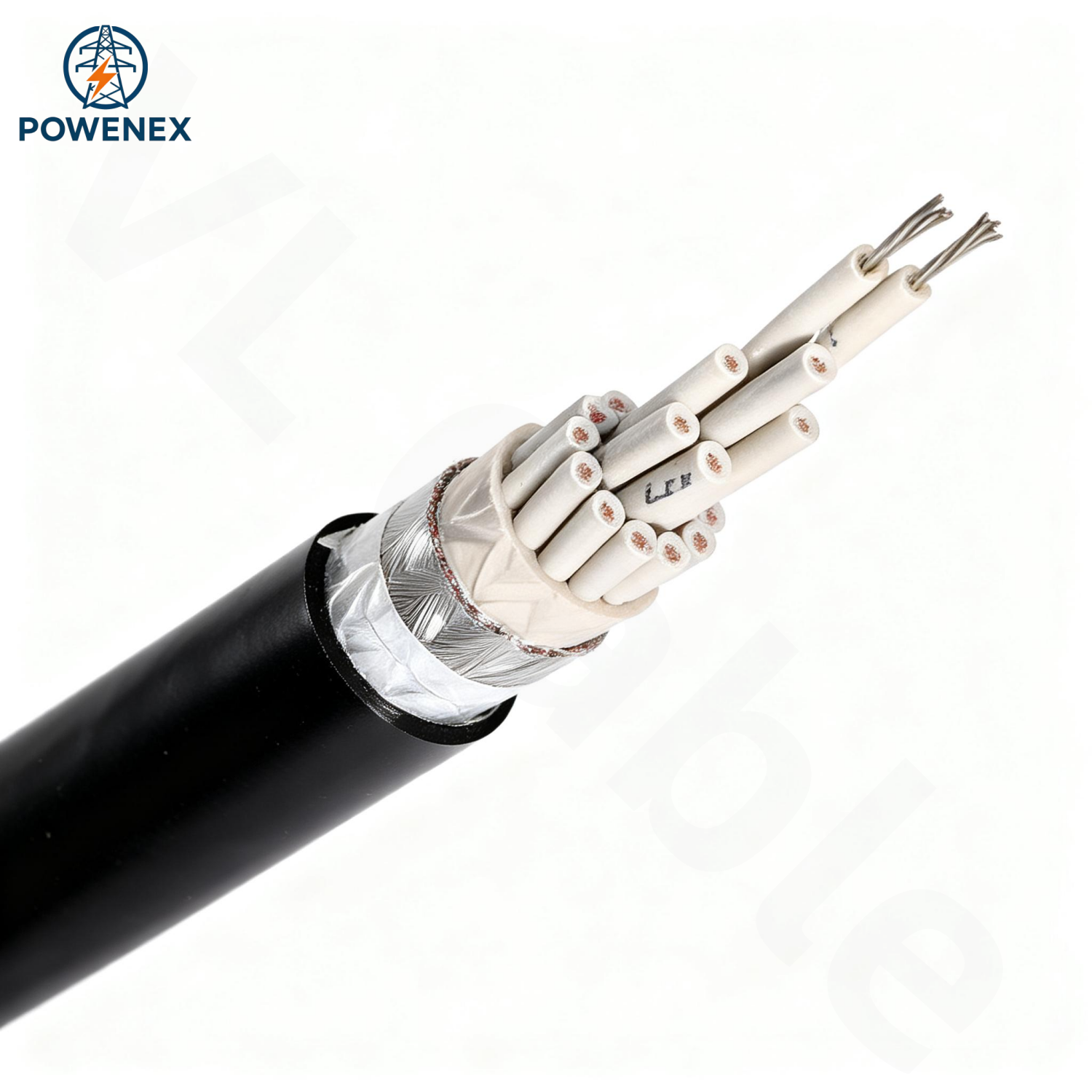 PVC Insulated Control Cable with Overall Foil Shield