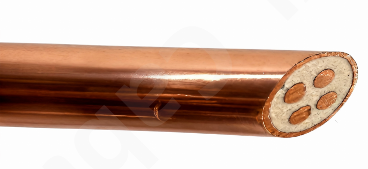 Cu/MgO/Cu Mineral Insulated Cable (Heavy Duty 750V 4×4mm²) International