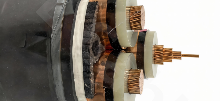 Cu/XLPE/SC/CTS/PVC/STA/PVC (High-Voltage 26/35kV 3×185mm²)