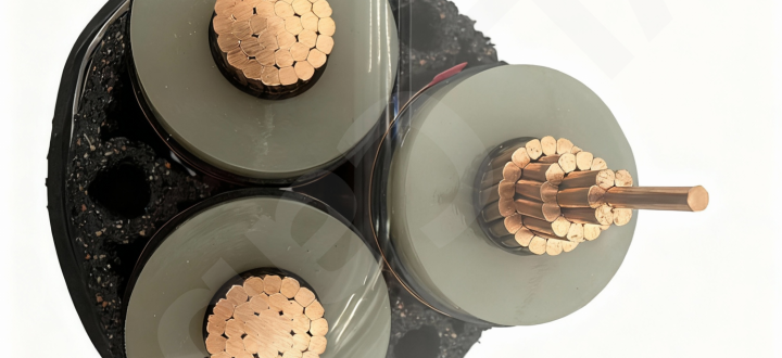 Cu/XLPE/SC/CTS/PVC/STA/PVC (High-Voltage 26/35kV 3×185mm²)