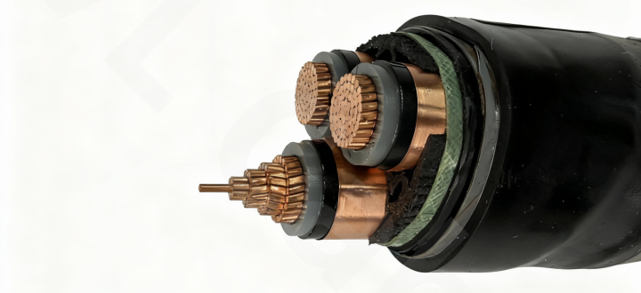 Cu/XLPE/CTS/STA/FR-PVC (Flame Retardant Class C)