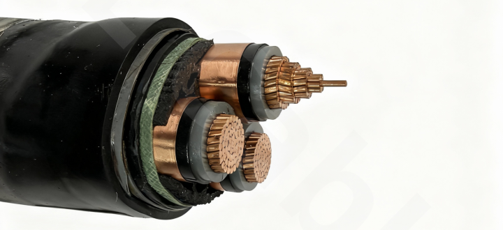 Cu/XLPE/CTS/STA/FR-PVC (Flame Retardant Class C)