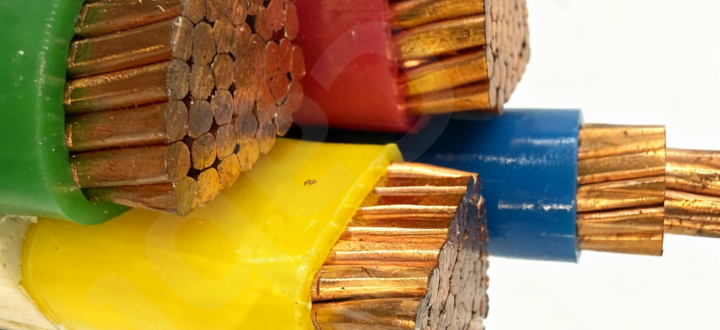 Al/PVC/PVC Power Cable (0.6/1kV 3×120+1×70mm²) International Standard: IEC 60502-1