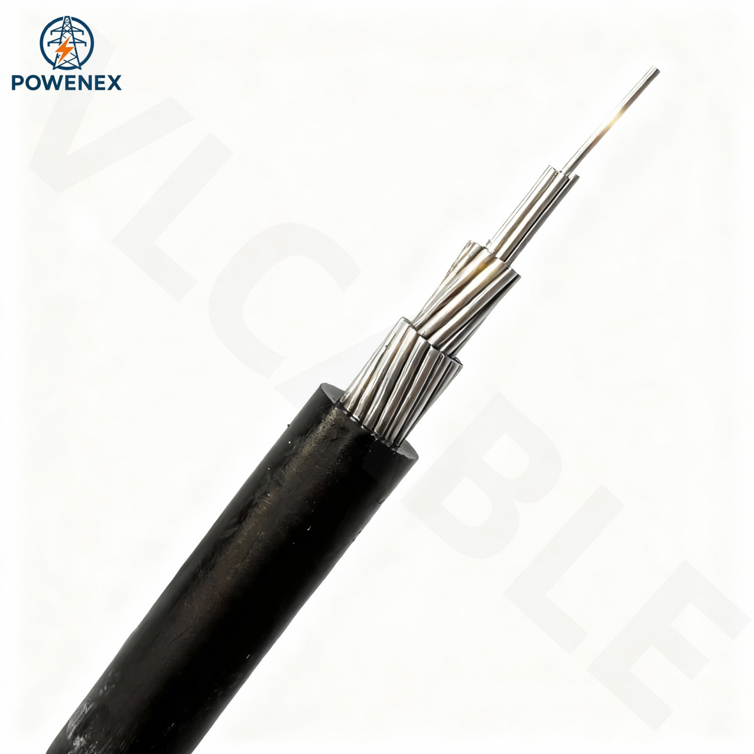 Al/XLPE Aerial Insulated Cable (10kV 120/20mm²)