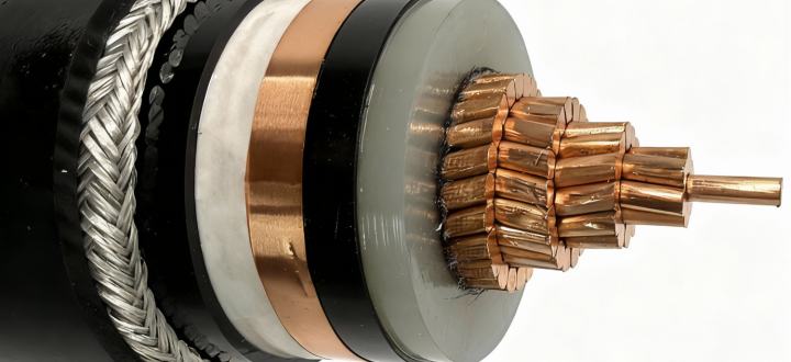 26/35kV Single Core XLPE Insulated, Steel Wire Armored (SWA), PE Sheathed Power Cable with Water-Blocking